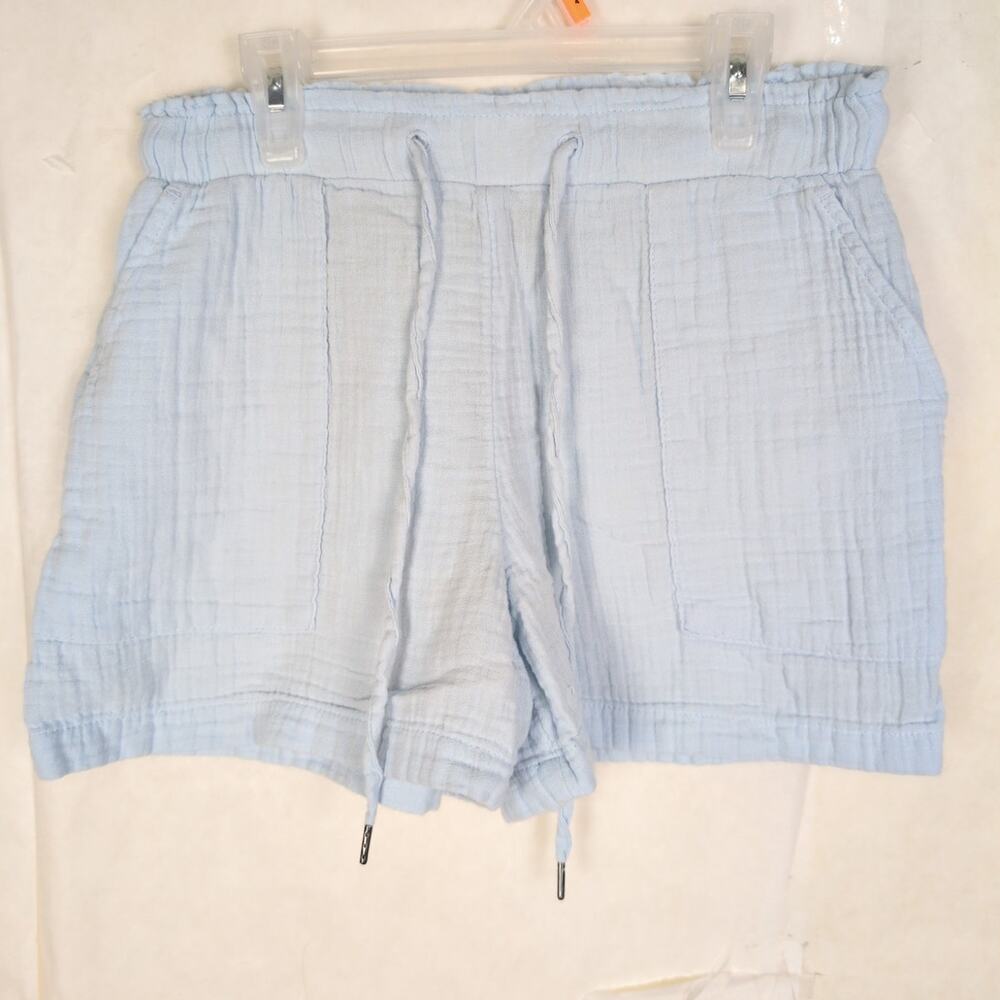 Gap baby blue cotton gauze shorts Size XS Casual Coastal Beachy Retro Pastel